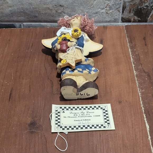 Designs by Diana Angel Figurine Collectible Sculpture Home Decor Hand Crafted - Picture 5 of 12